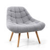 Hawksmoor Shell Light Grey Armchair