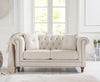 Montrose Ivory Linen 2 Seater Sofa