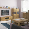 Axton Bronxwood 3 Door 1 Drawer Sideboard in Grandson Oak