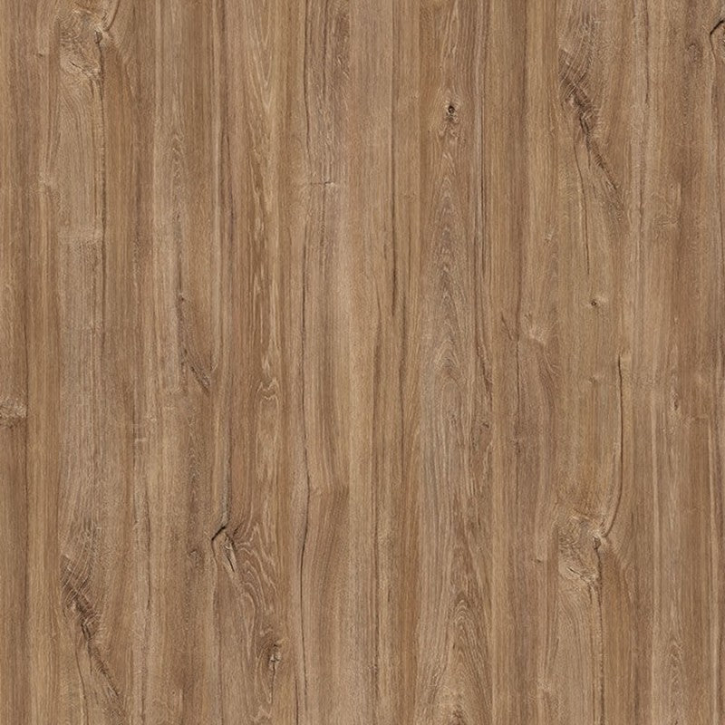 Axto Harding 140 cm Double Bed In Stirling Oak With Matt Black Fronts