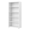 Axton Trinity Prima Bookcase 4 Shelves in White