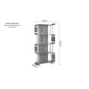 Jual Furnishings Helsinki Bookcase Oak