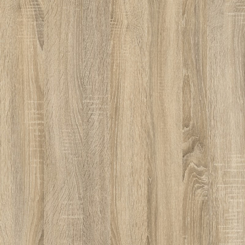 Axton Throggs Match TV Unit 2 Drawers w/ Media Compartment In Oak Wiith Dark Grey And White