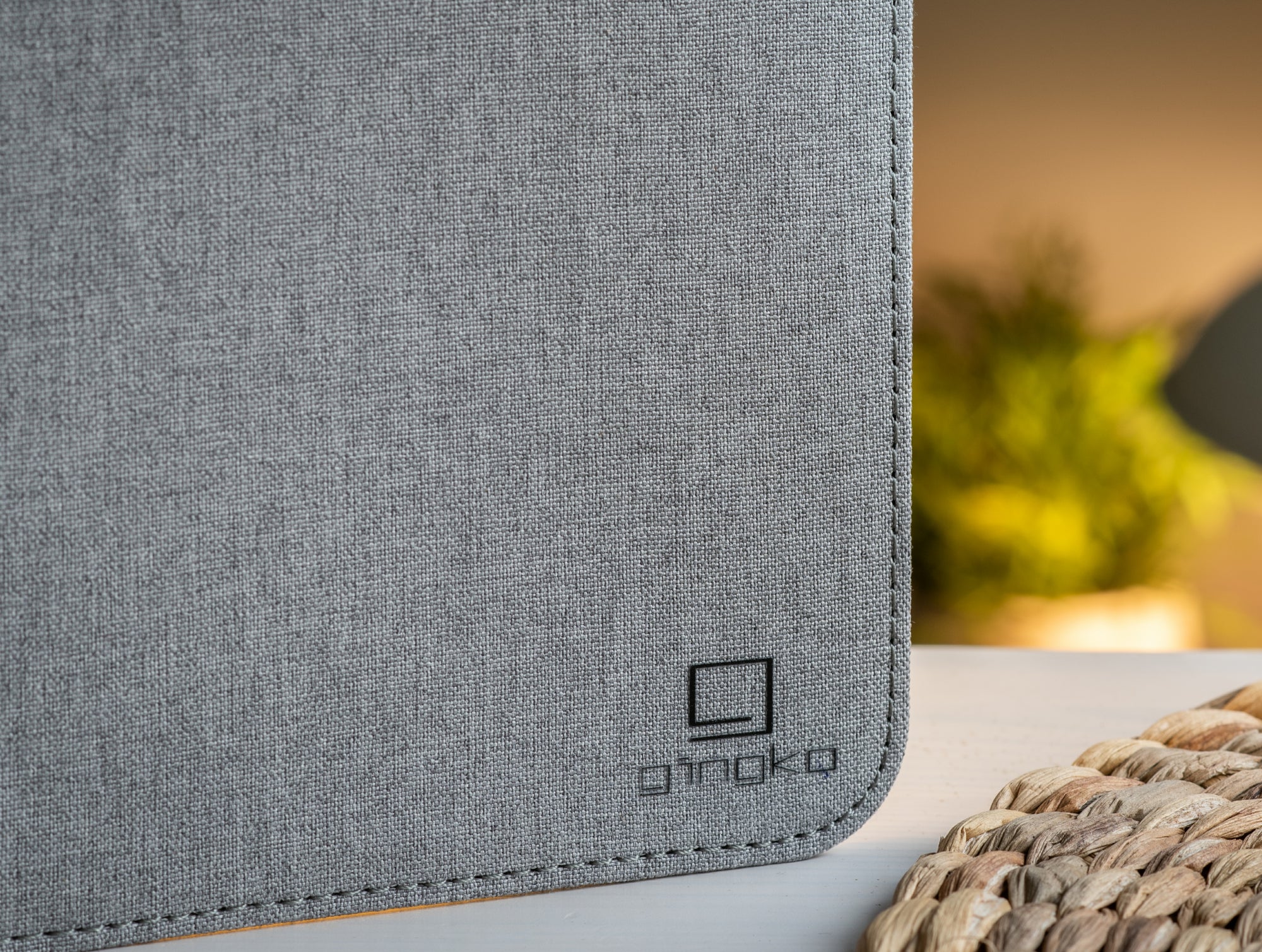 Ging-Ko Large Fabric Smart Book Light - Urban Grey