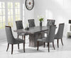 Como 200cm Grey Marble Dining Table