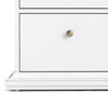 Axton Westchester Chest of 4 Drawers In White