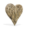 Bodiam Raby Driftwood Heart Medium Wall Deco