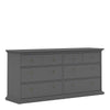 Axton Westchester Chest Of 8 Drawers In Matt Grey