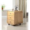 Jual Furnishings Helsinki 3 Drawer Pedestal Oak