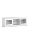 Axton Westchester TV Unit - Wide - 2 Doors 1 Shelf In White