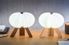 Ging-Ko The R Space Lamp - Walnut