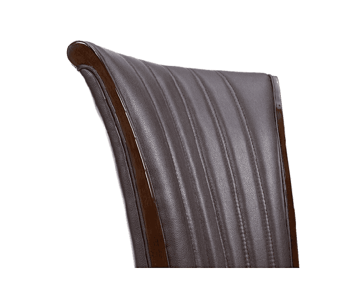 Almeria Brown Leather Dining Chair (Pairs)