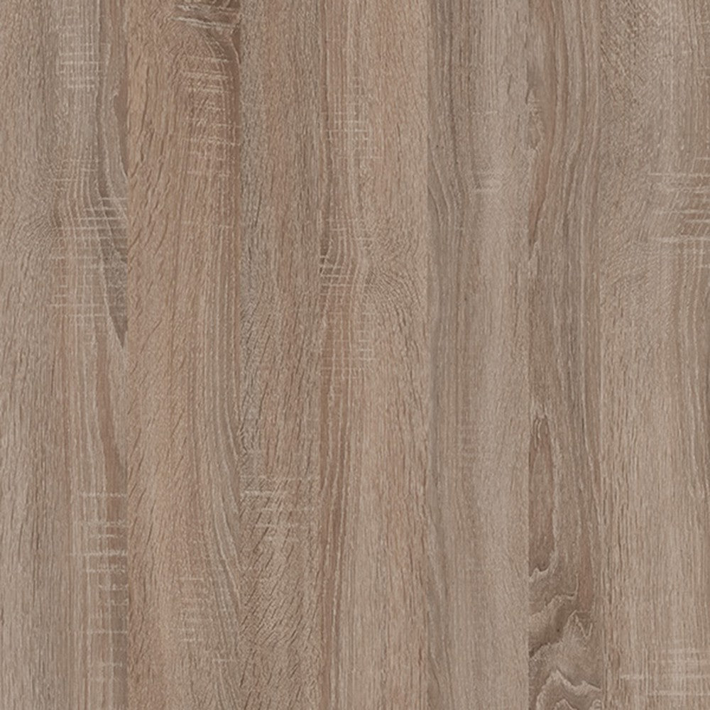 Axton Norwood Living 1 Door Wall Cupboard In White With A Truffle Oak Trim