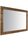 Carrington Dark Natural Wood Extra Large Wall Mirror 213 x 149 CM