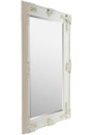 Carrington Cream Baroque Ornate Flourish Large Wall Mirror 110 x 79 CM