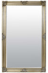 Carrington Baroque Vintage Silver Antique Design Large Leaner Mirror 244 x 152 CM