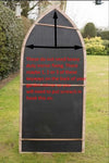 Carrington Chapel Arch Large Garden Mirror 150 x 81 CM