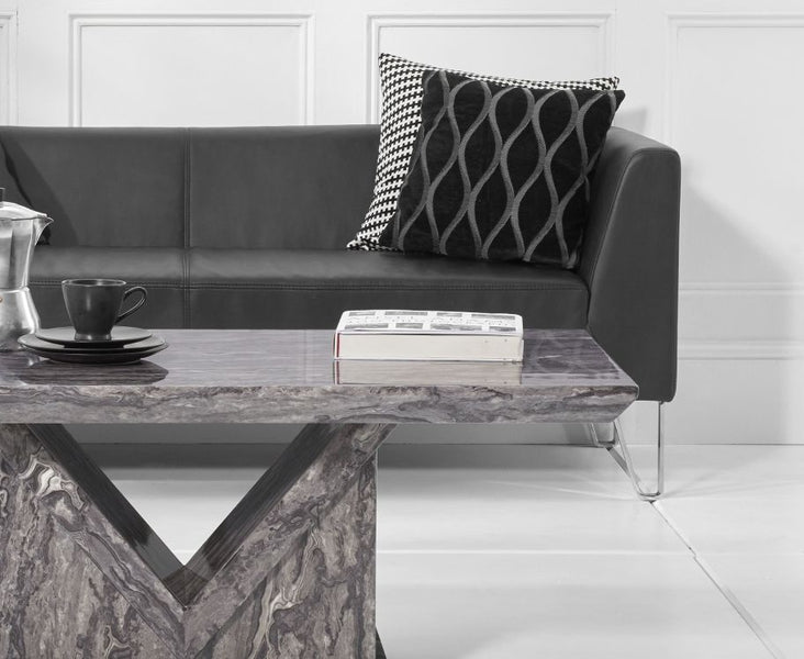 Minsk Grey Marble Coffee Table