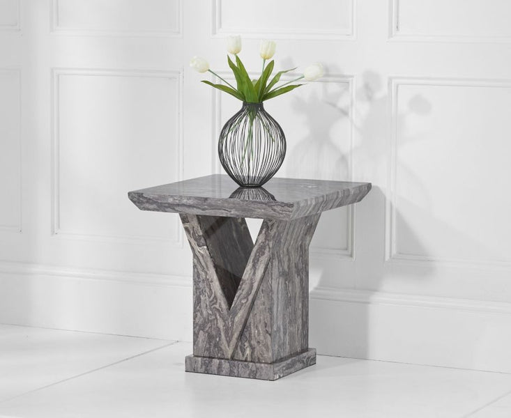 Minsk Grey Lamp Table