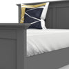 Axton Westchester Super King Bed (180 x 200) in Matt Grey