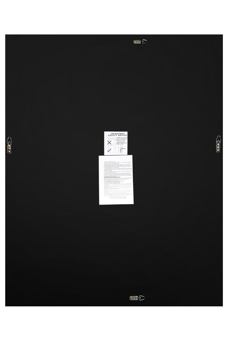 Carrington All Glass Bevelled Large Venetian Dress Mirror 144 x 115.5CM 4ft8 x 3ft9