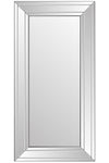 Carrington All Glass Modern Bevelled Full Length Leaner Mirror 174 x 85 CM